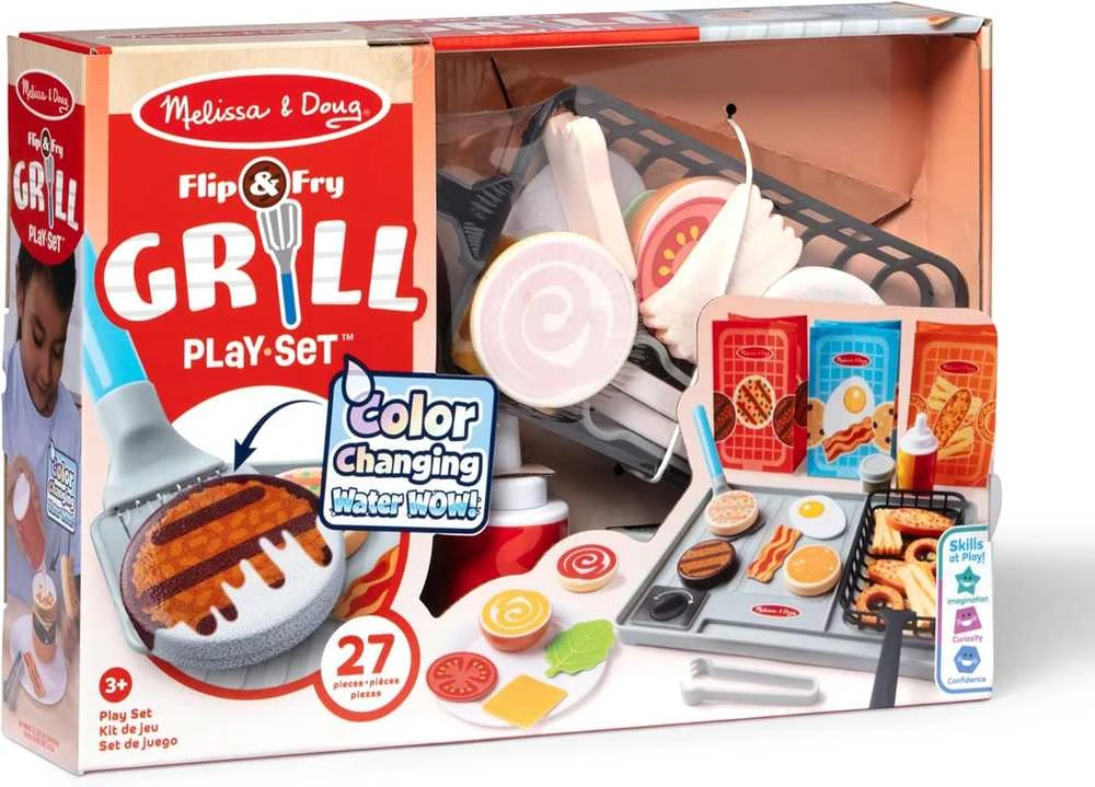 Spin Master MELISSA & DOUG playset Vanduo WOW! Grilis Set