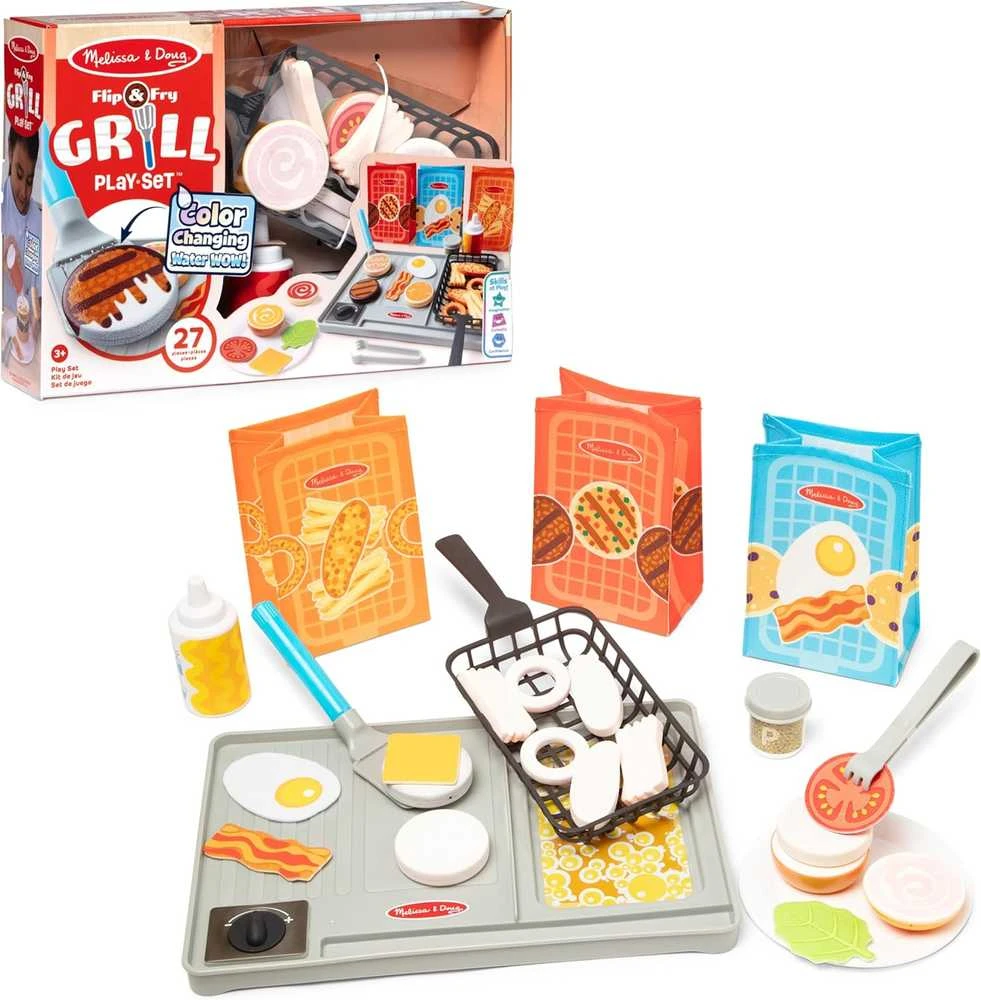 Spin Master MELISSA & DOUG playset Vanduo WOW! Grilis Set