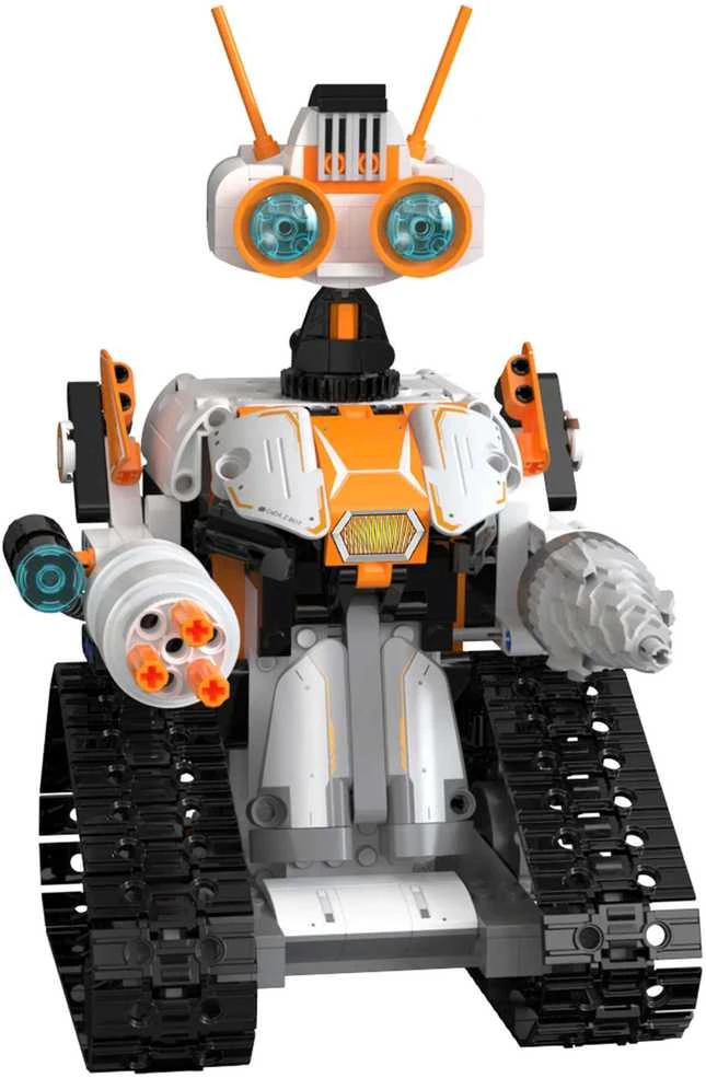 Rinkinys CaDA statybiniai blokai Nuotolinio valdymo Z.BOT kodo robotas RC programavimas Robotika LED šviesa 462 dalys