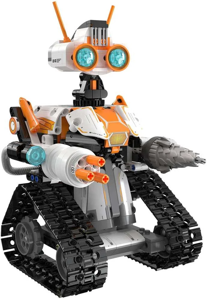 Rinkinys CaDA statybiniai blokai Nuotolinio valdymo Z.BOT kodo robotas RC programavimas Robotika LED šviesa 462 dalys