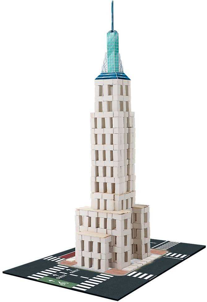 Trefl Rankdarbių rinkinys Empire State Building modelis Brick Trick Travel