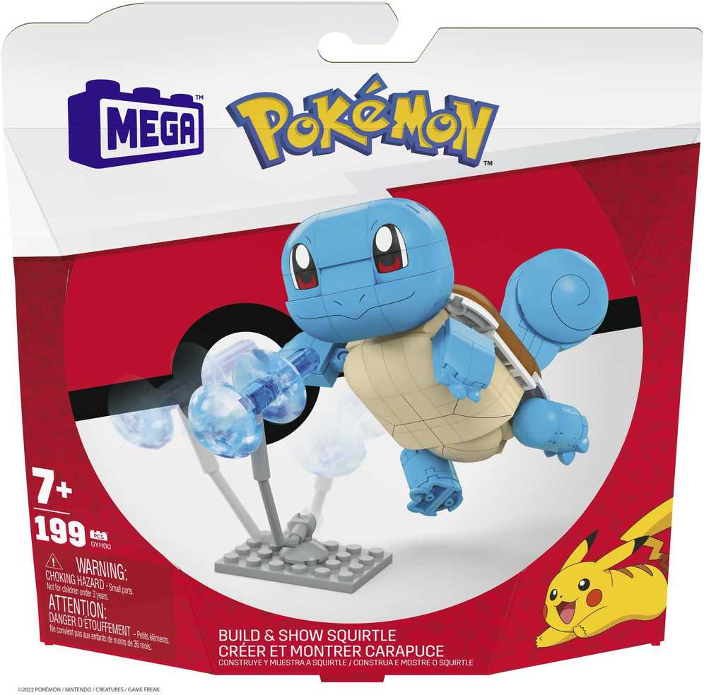 Mattel MEGA CONSTRUX POKEMON rinkinys – Squirtle (GYH00)