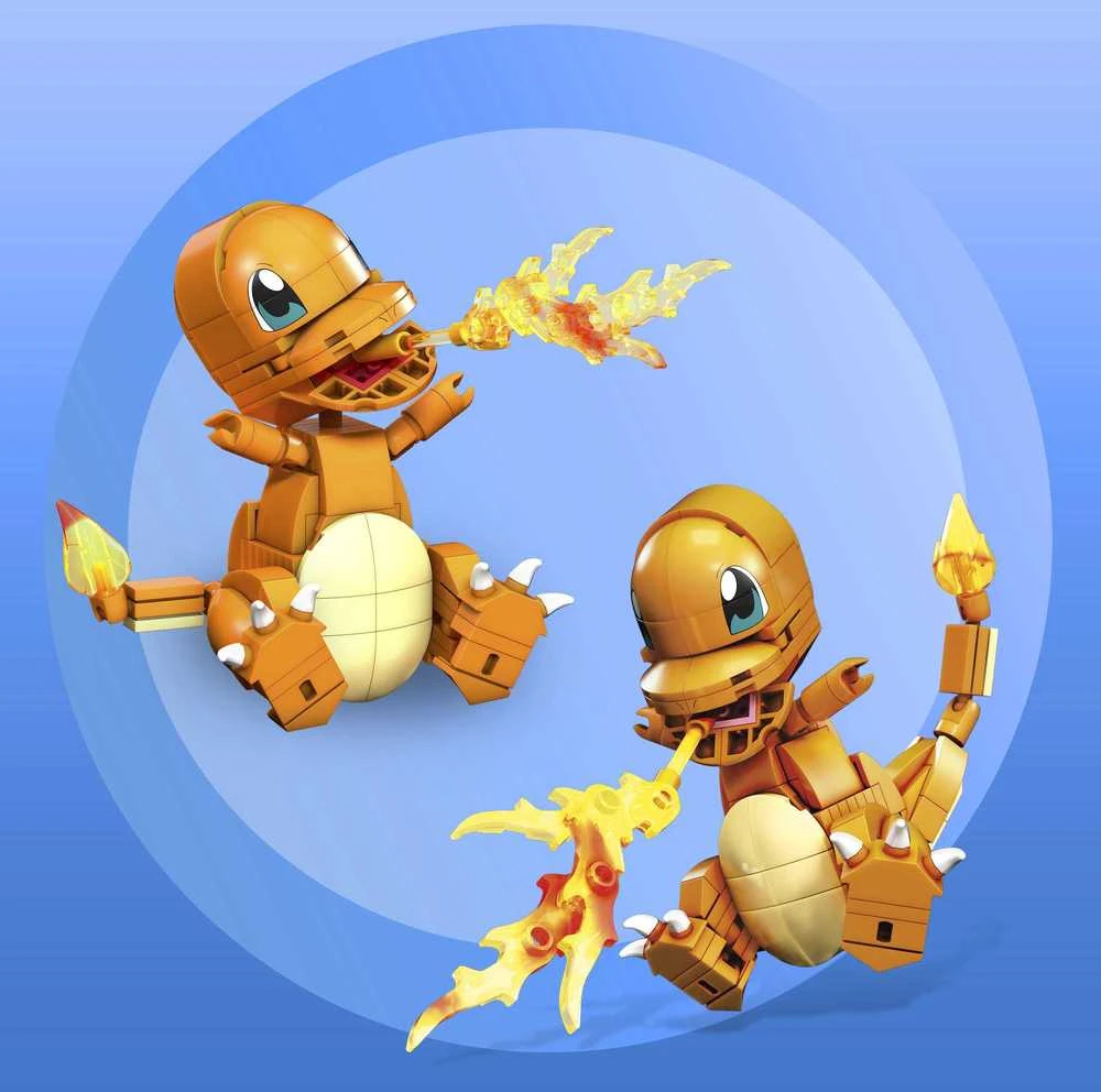 Mattel MEGA CONSTRUX POKEMON rinkinys – Charmander (GKY96)