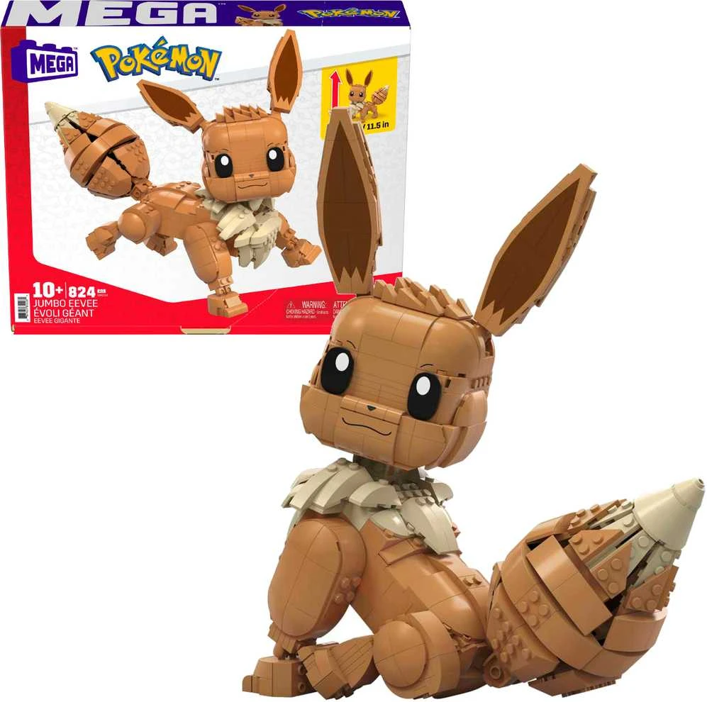 Mattel „Mega Construx Pokemon“ rinkinys „Didysis Eevee“