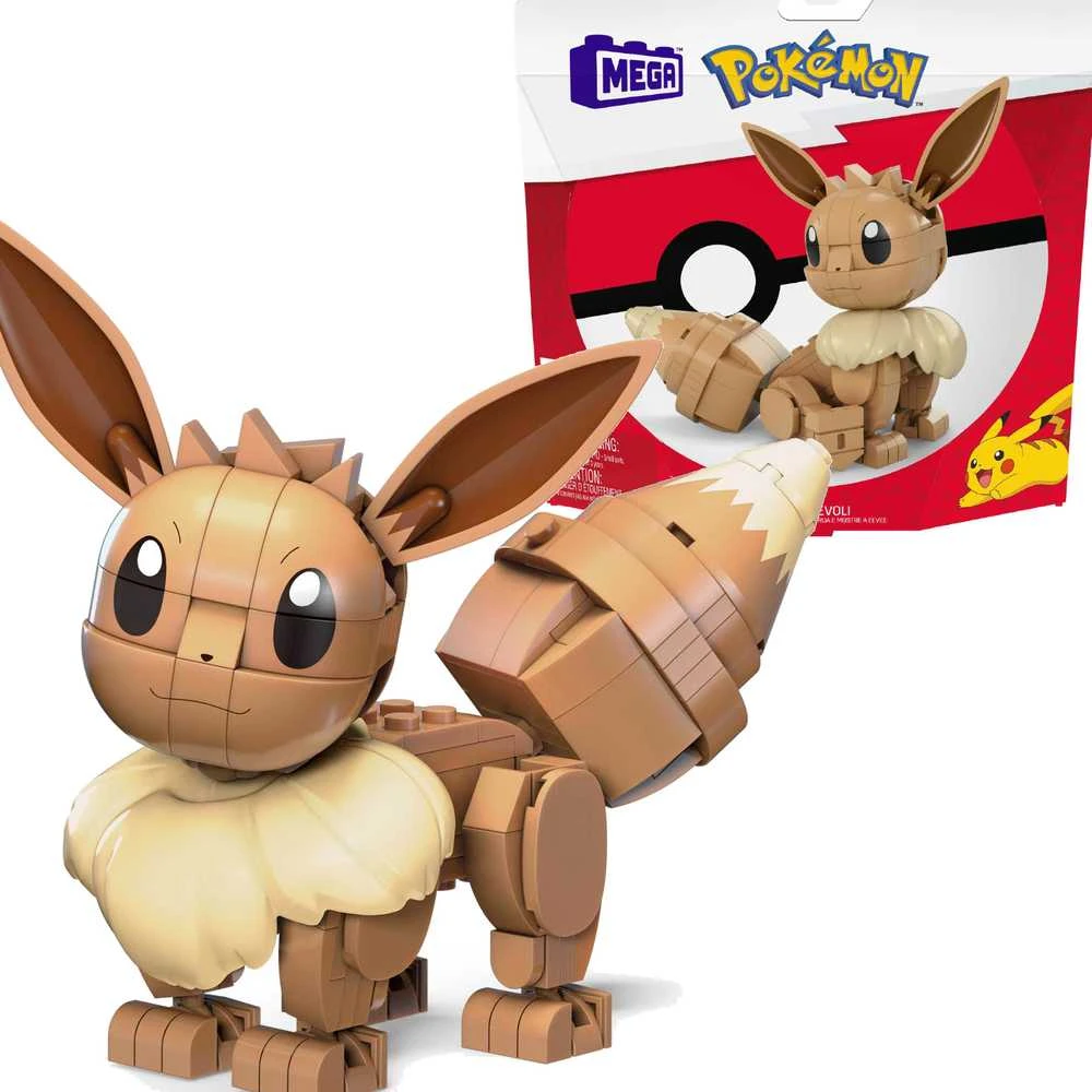 Mega Bloks Mattel MEGA CONSTRUX POKEMON rinkinys – Eevee (HDL84)