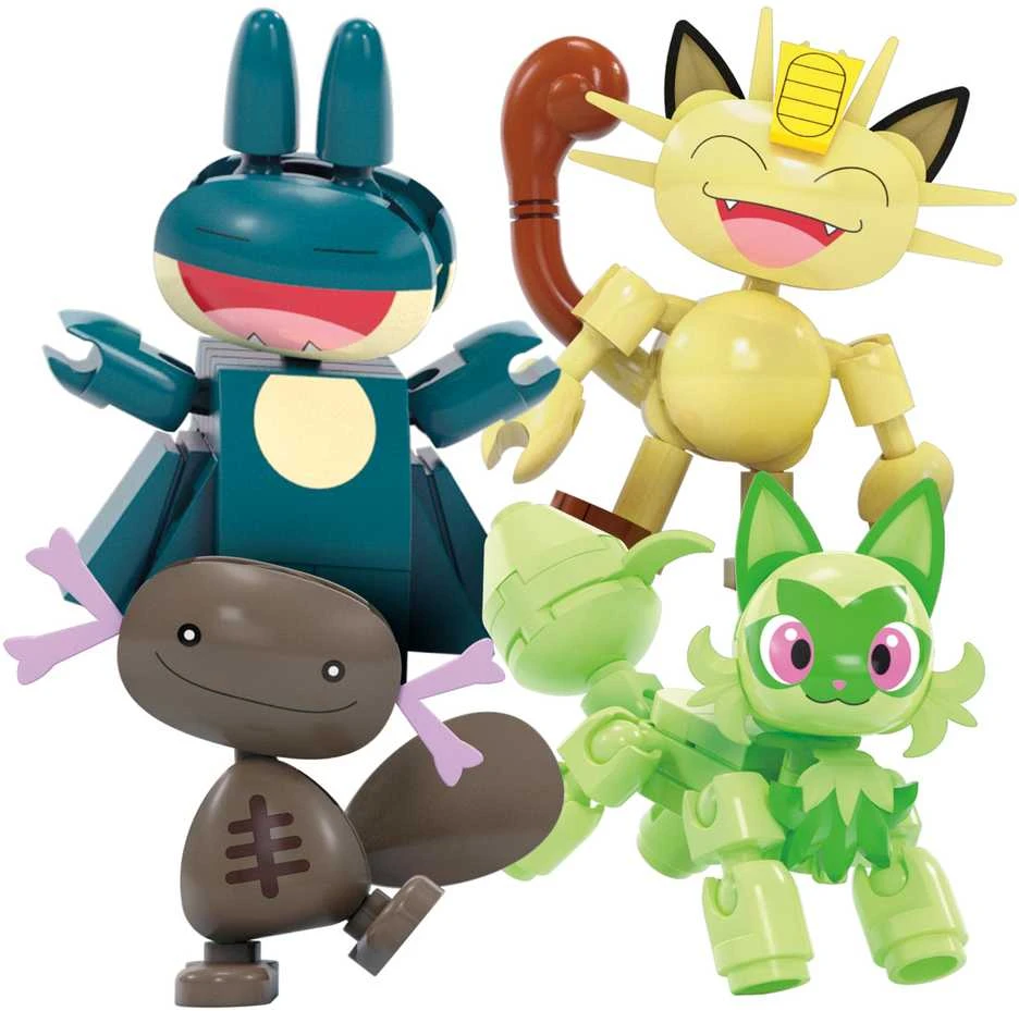 Mattel MEGA - Pokémon konstruktoriaus rinkinys Ferris ratas su figūrėlėmis - 393 detalės (HXF80)