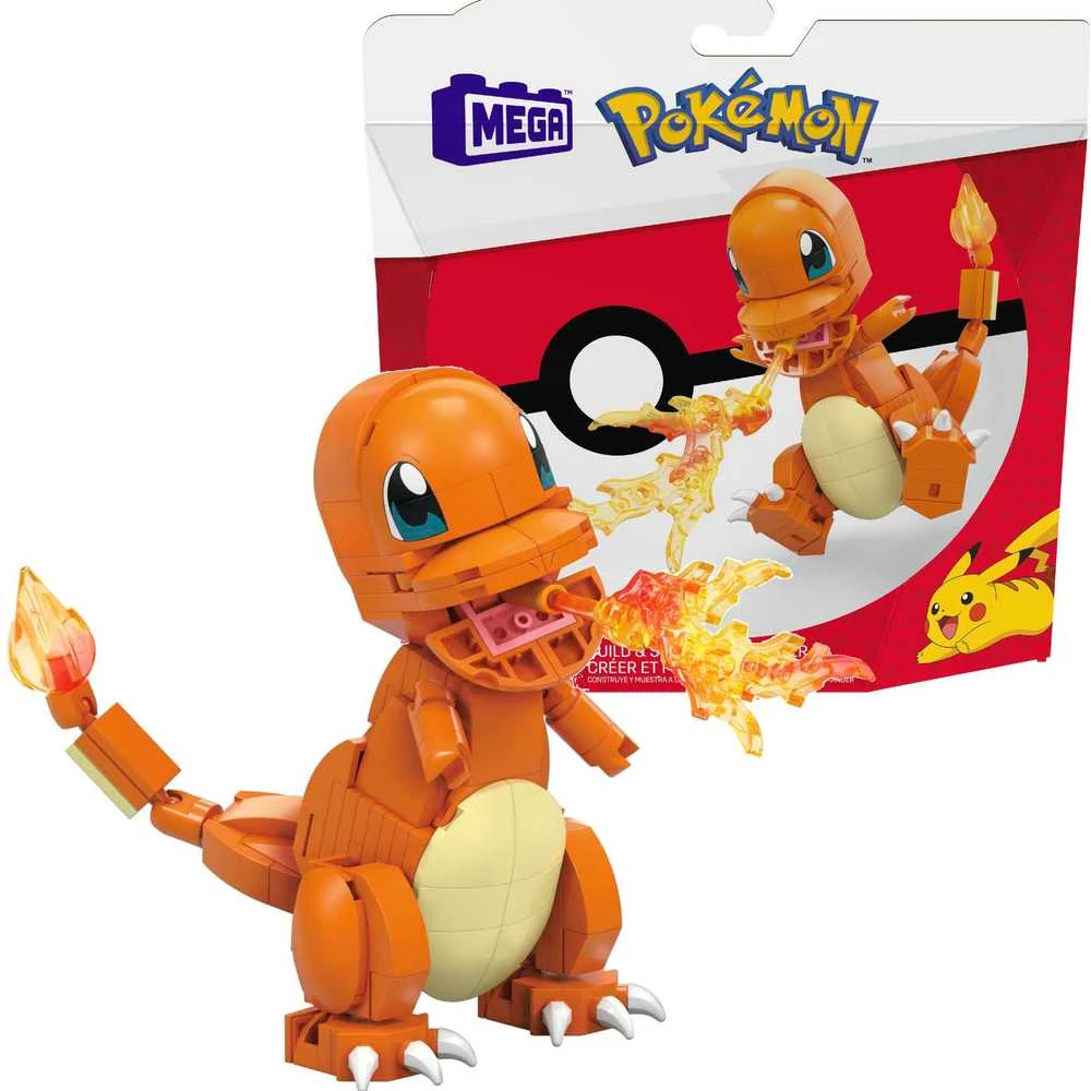 Mattel MEGA CONSTRUX POKEMON rinkinys – Charmander (GKY96)