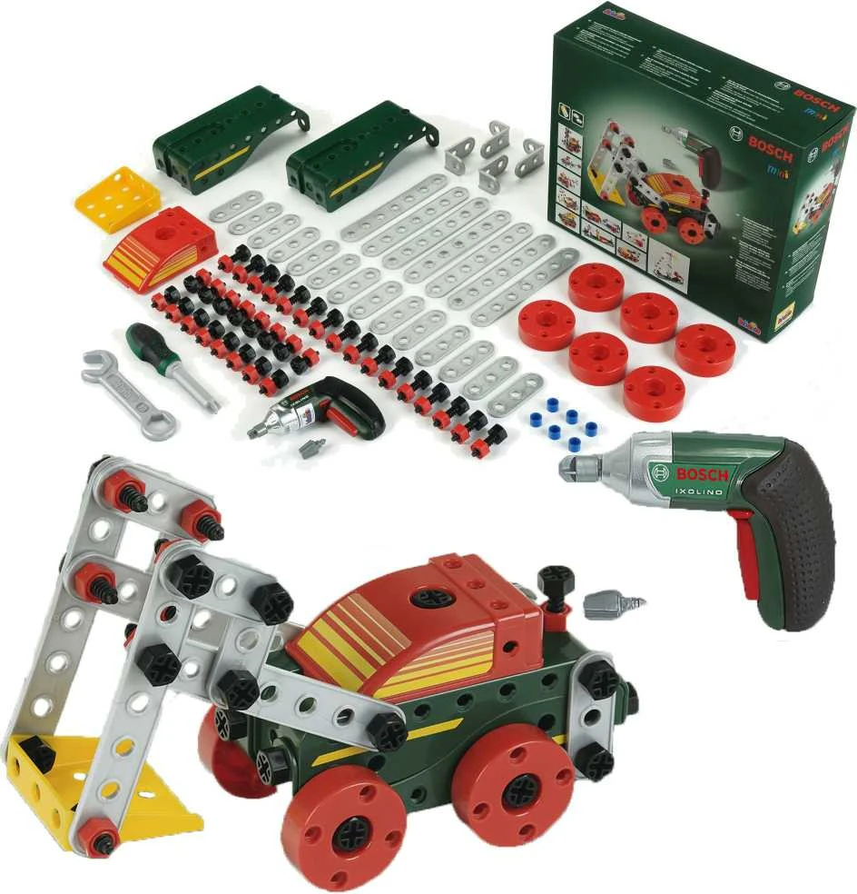 Klein Statybinis rinkinys su Bosch Ixolino 8497 atsuktuvu