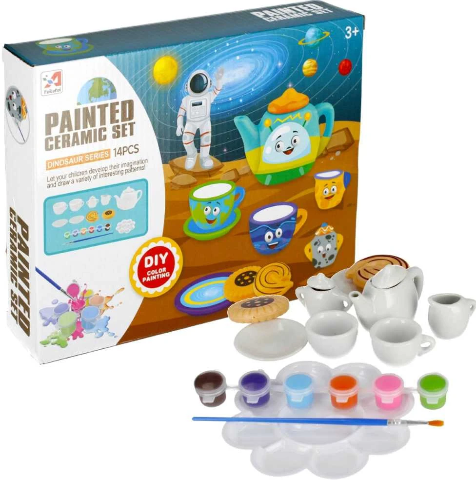 Kūrybinis rinkinys keramikos dažymui Kosmos MEGA CREATIVE 511578