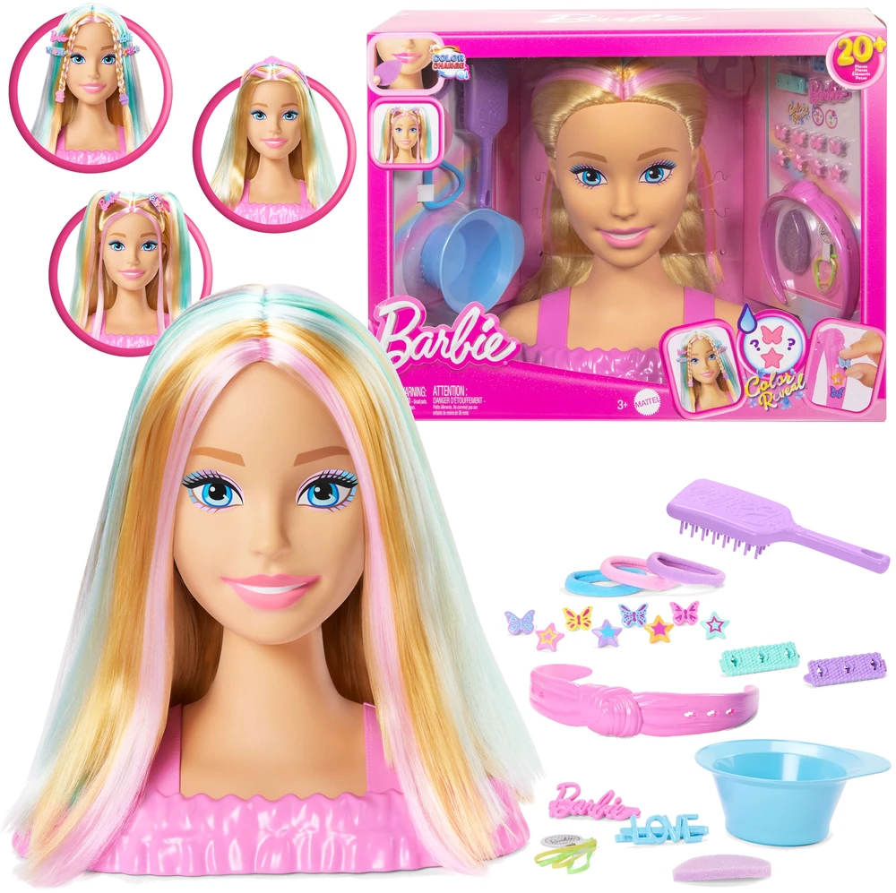Mattel BARBIE STYLING HEAD šukuosenų kūrimo rinkinys (JFG81)
