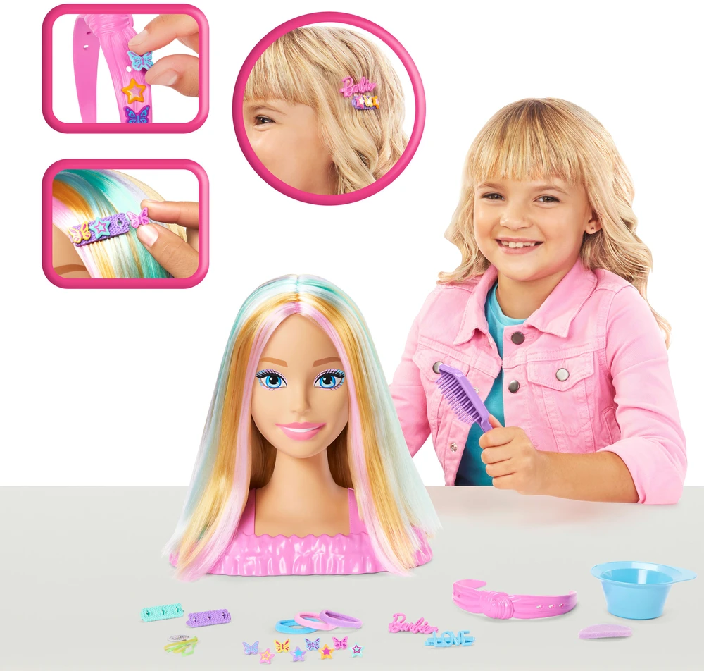 Mattel BARBIE STYLING HEAD šukuosenų kūrimo rinkinys (JFG81)