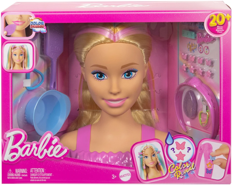 Mattel BARBIE STYLING HEAD šukuosenų kūrimo rinkinys (JFG81)