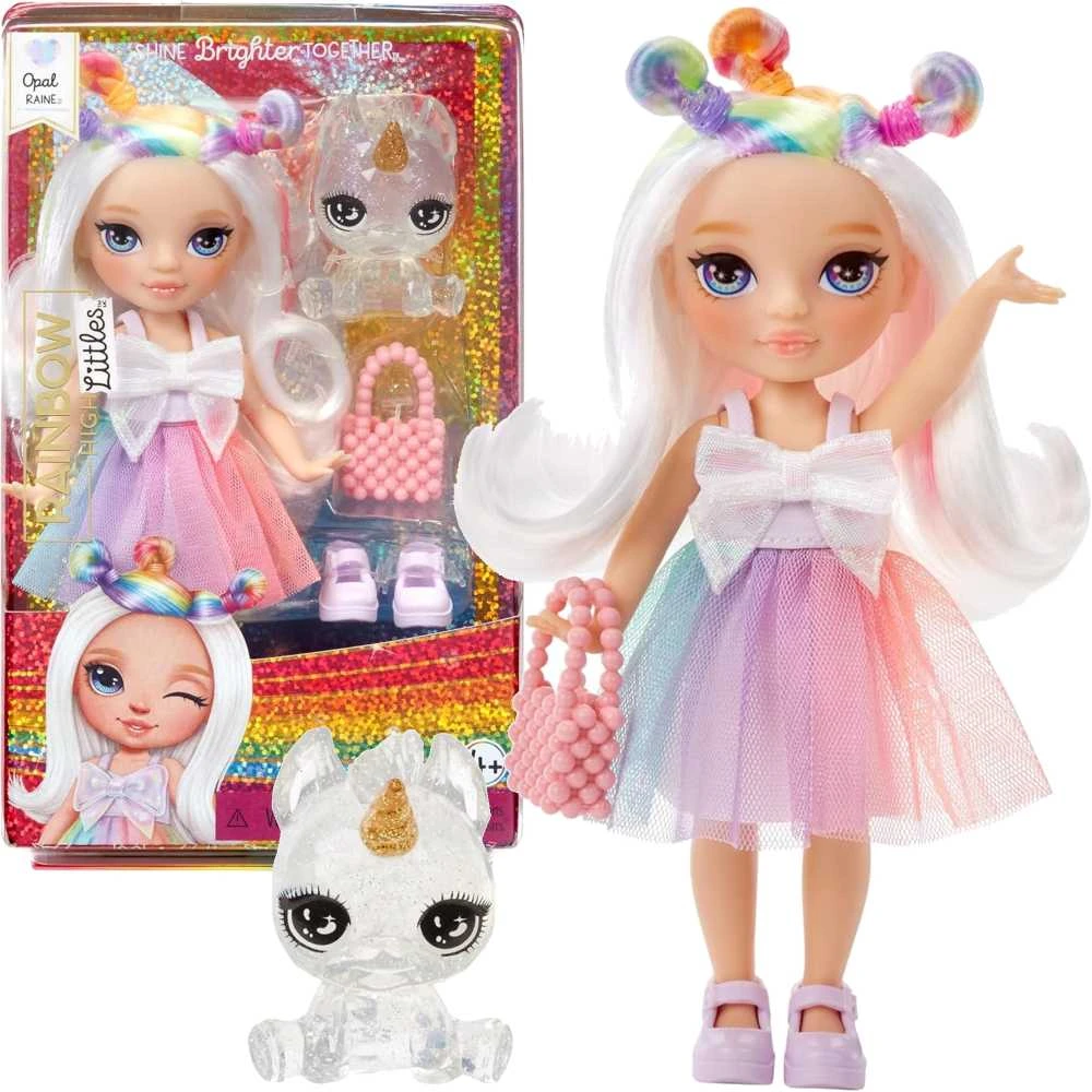 MGA 531203-EUC „Rainbow High Littles“ lėlės – opalas (vaivorykštė)