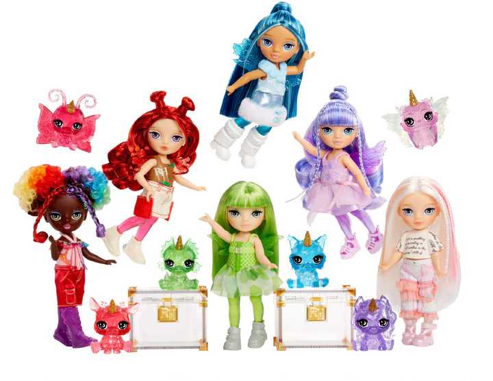 Rainbow High Lt Rainbow Fantasy lėlė – Amethyst (543435/4)