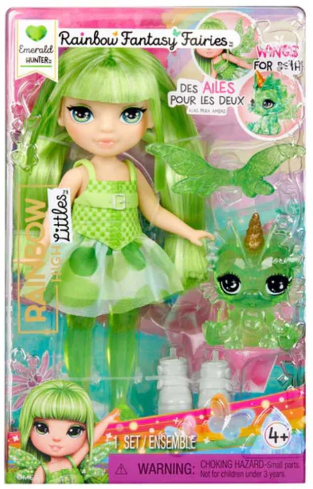 Rainbow High Fantasy Emerald lėlė – su smaragdo spalvos akimis (543404/4)