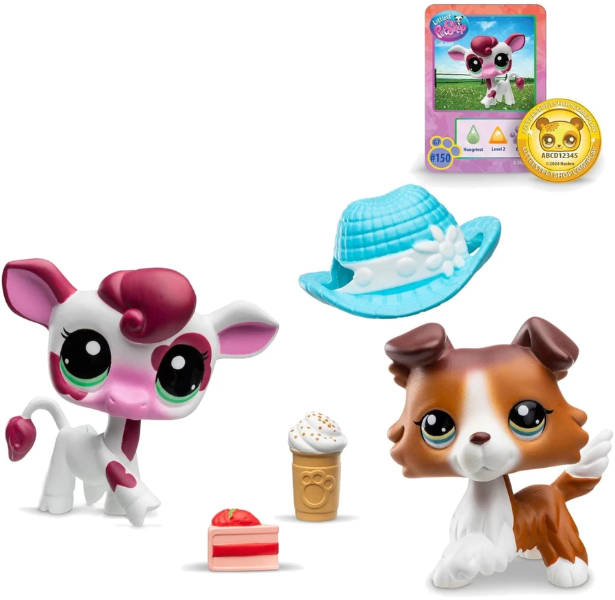 Rinkinys Littlest Pet Shop Cowabunga figūrėlės ir aksesuarai