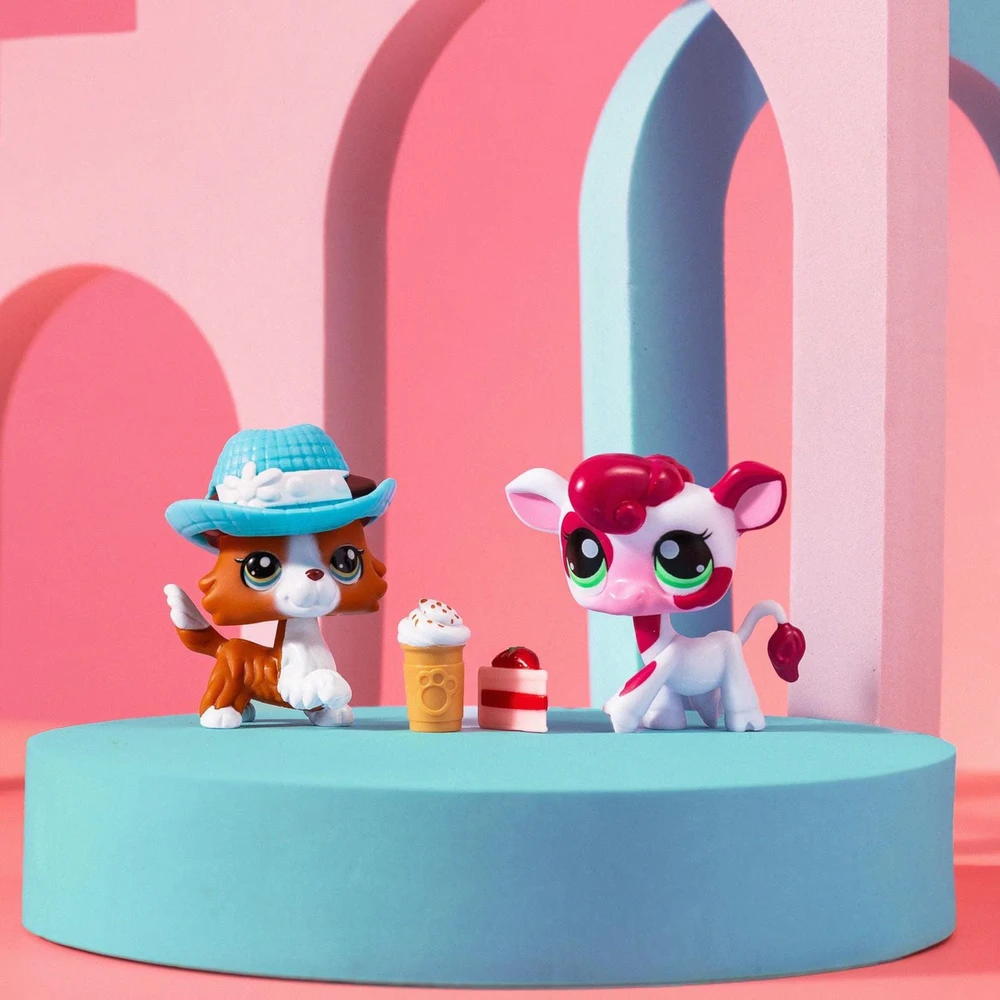 Rinkinys Littlest Pet Shop Cowabunga figūrėlės ir aksesuarai