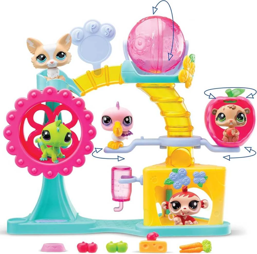 TM Toys LITTLEST PET SHOP rinkinys Linksmybių fabriko žaidimų aikštelė