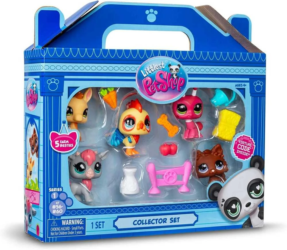 Littlest Petshop Littlest Pet Shop ūkio geriausi žaisliukai, 5 vnt., 00510