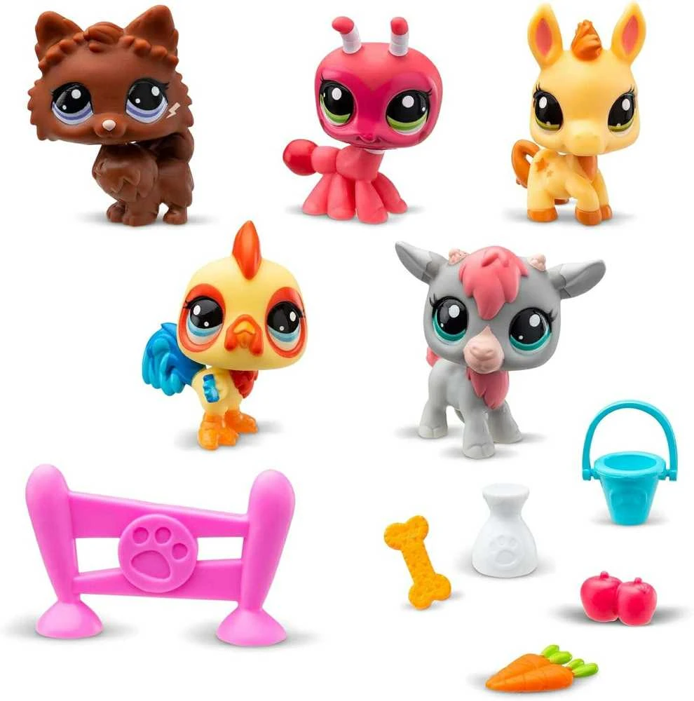 Littlest Petshop Littlest Pet Shop ūkio geriausi žaisliukai, 5 vnt., 00510