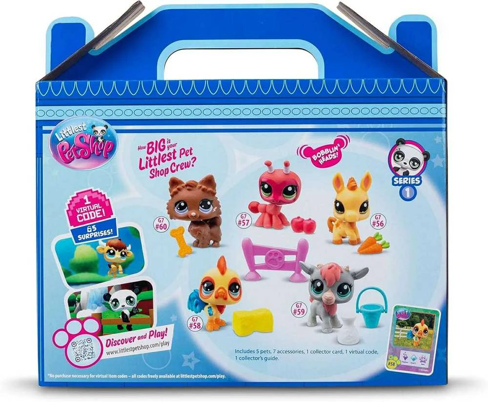 Littlest Petshop Littlest Pet Shop ūkio geriausi žaisliukai, 5 vnt., 00510