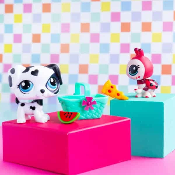 Littlest Pet Shop rinkinys Picnic Spot figūrėlės ir aksesuarai