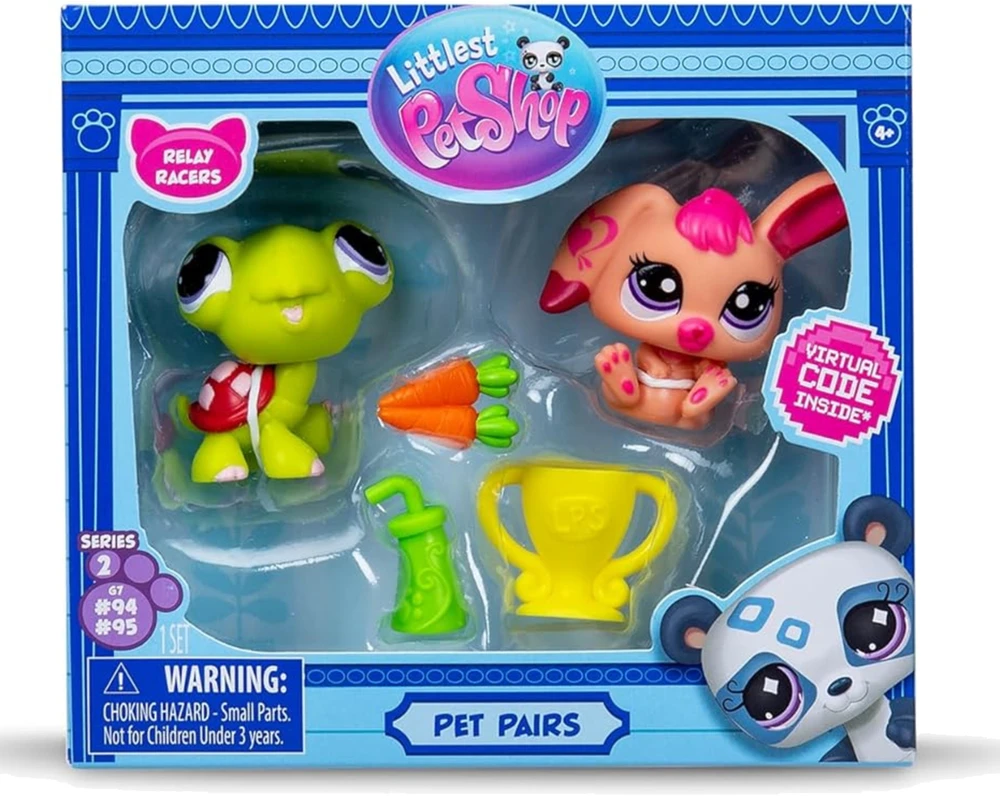 Littlest Pet Shop rinkinys Relay Racers figūrėlės ir aksesuarai