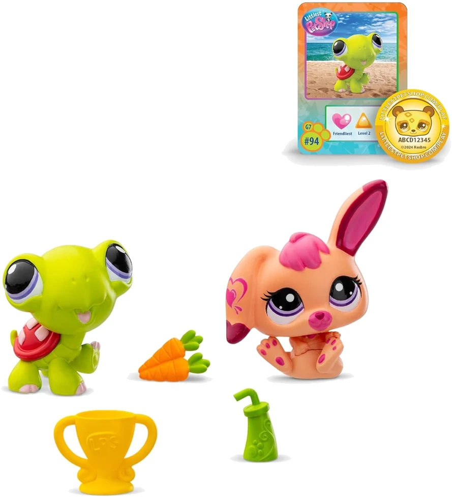 Littlest Pet Shop rinkinys Relay Racers figūrėlės ir aksesuarai