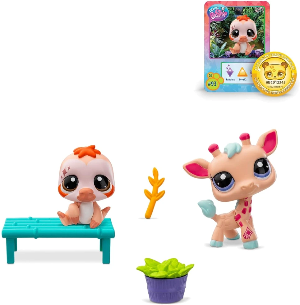 Rinkinys Littlest Pet Shop Zoo figurki i priedai