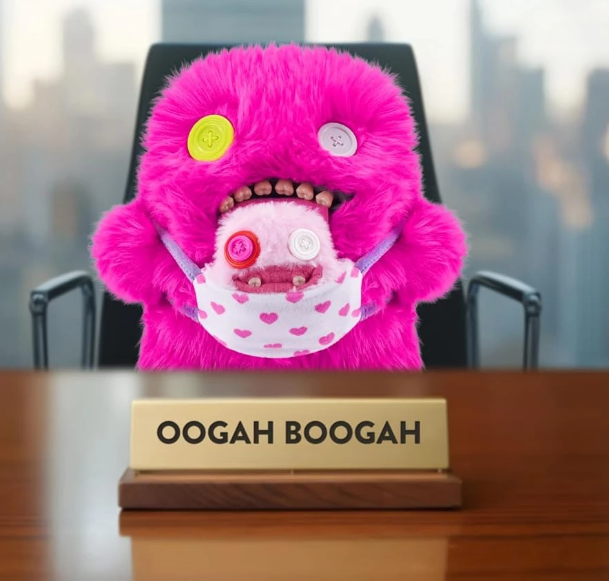 Maskotės rinkinys Fuggler Mini Rascals Oogah Boogah + Baby Fugg