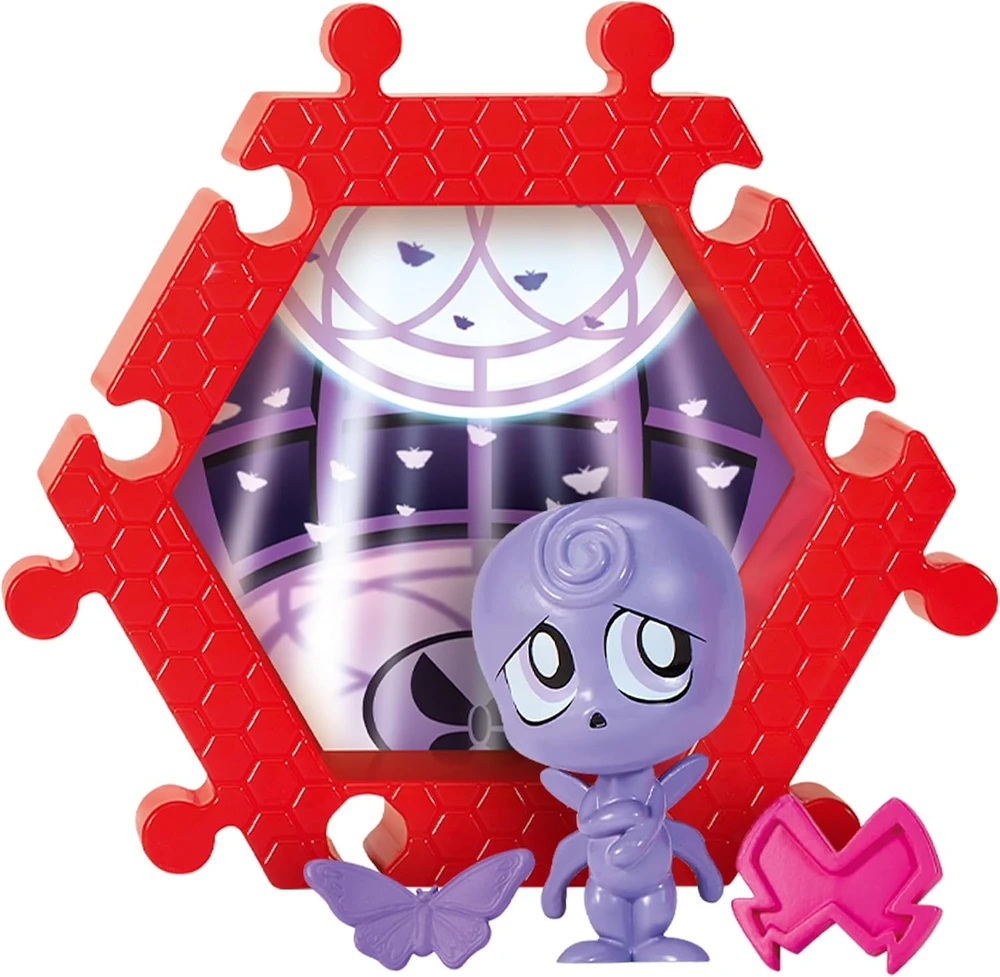 Rinkinys Miraculous Biedronka i Juodas Kot Shack Stack Surprise Mini Domek su Figurką Kwami i Akcesoriami