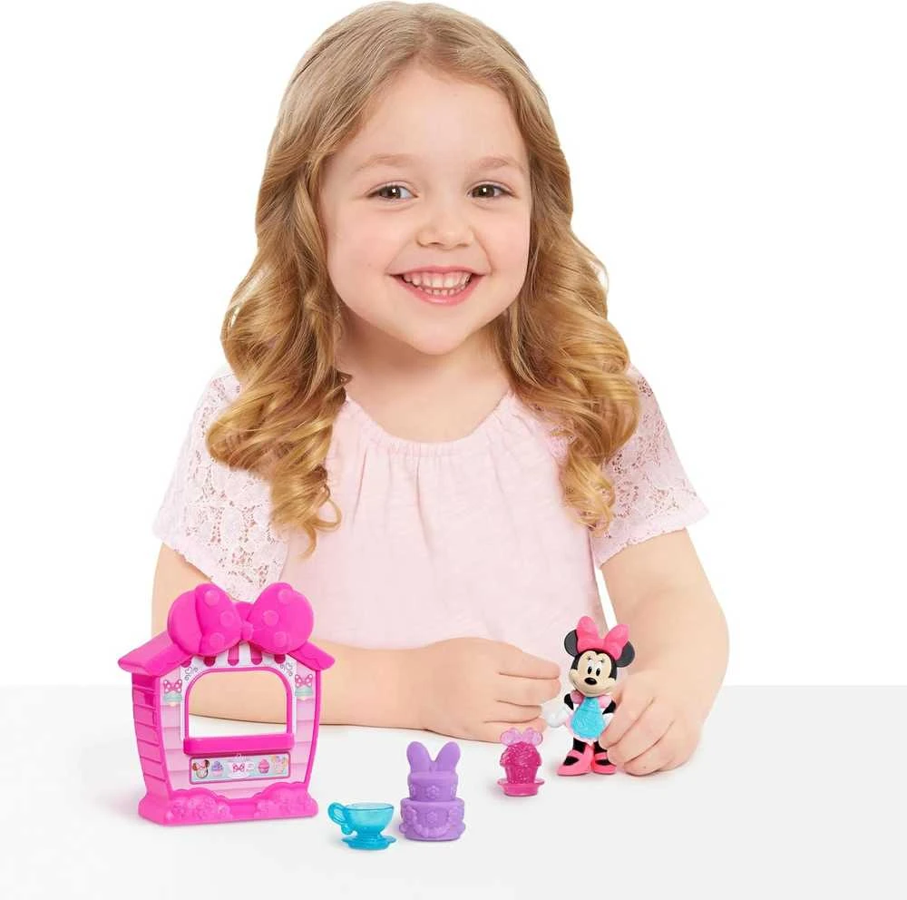 Minnie Mouse saldžiųjų užkandžių rinkinys figūrėlė + priedai