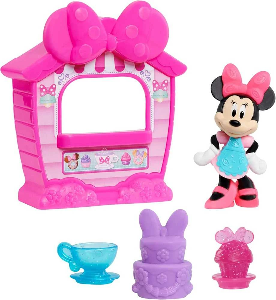 Minnie Mouse saldžiųjų užkandžių rinkinys figūrėlė + priedai