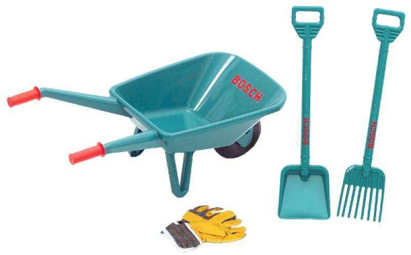 Bosch sodininko rinkinys su Klein karučiu