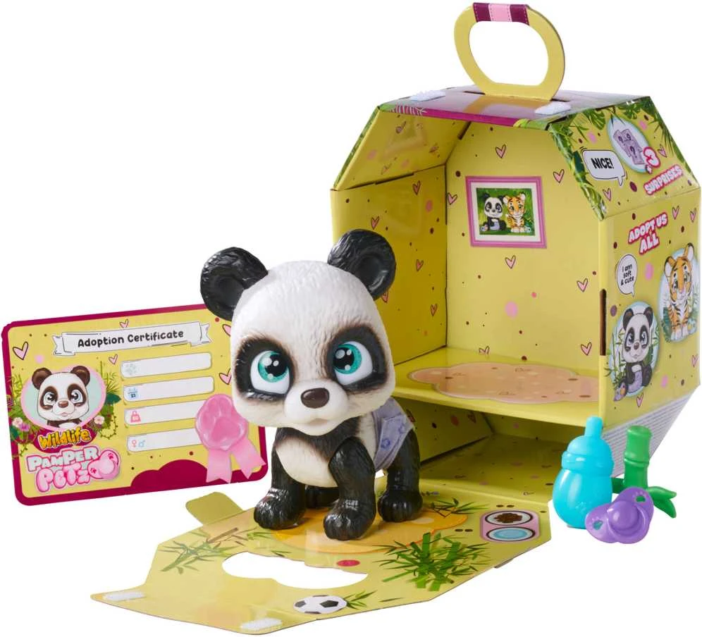 Žaidimų rinkinys panda kūdikis Simba Pamper Petz