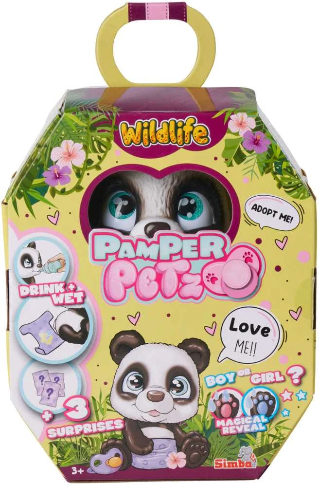 Žaidimų rinkinys panda kūdikis Simba Pamper Petz