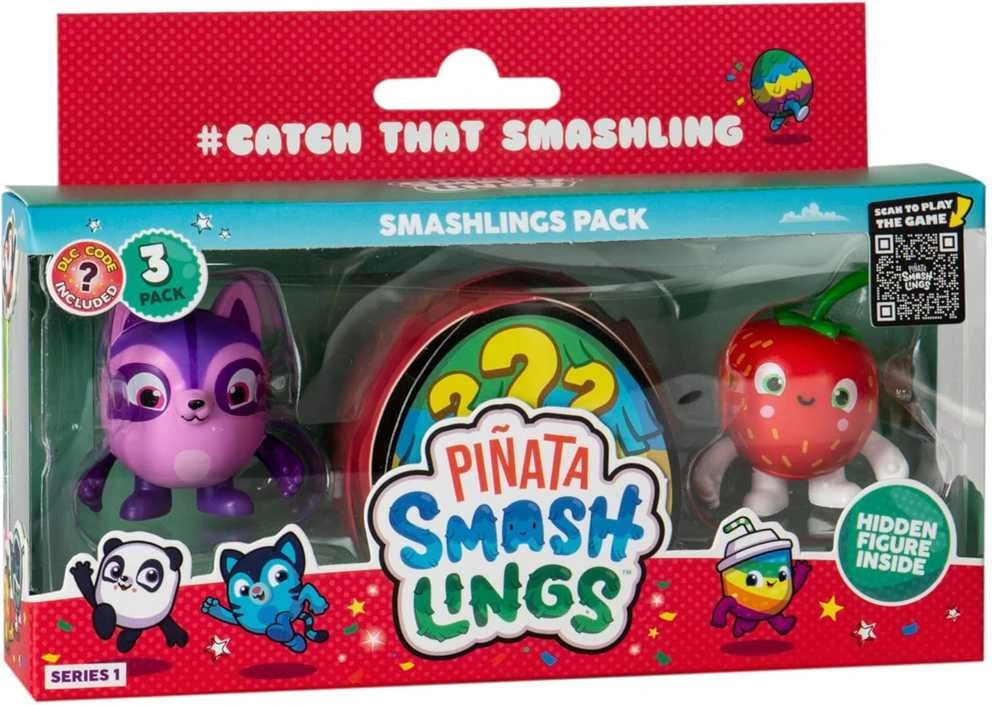 Almarina Pinata SmashLings rinkinys, 3 atsitiktiniai Smashlings rinkiniai