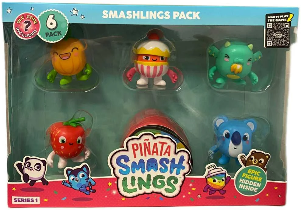 Almarina Rinkinys Pinata SmashLings 6 Random Smashlings Pack