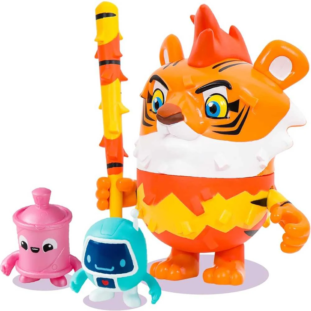 Pinata rinkinys SmashLings Pinata Tiger Mo + 2 figūrėlės