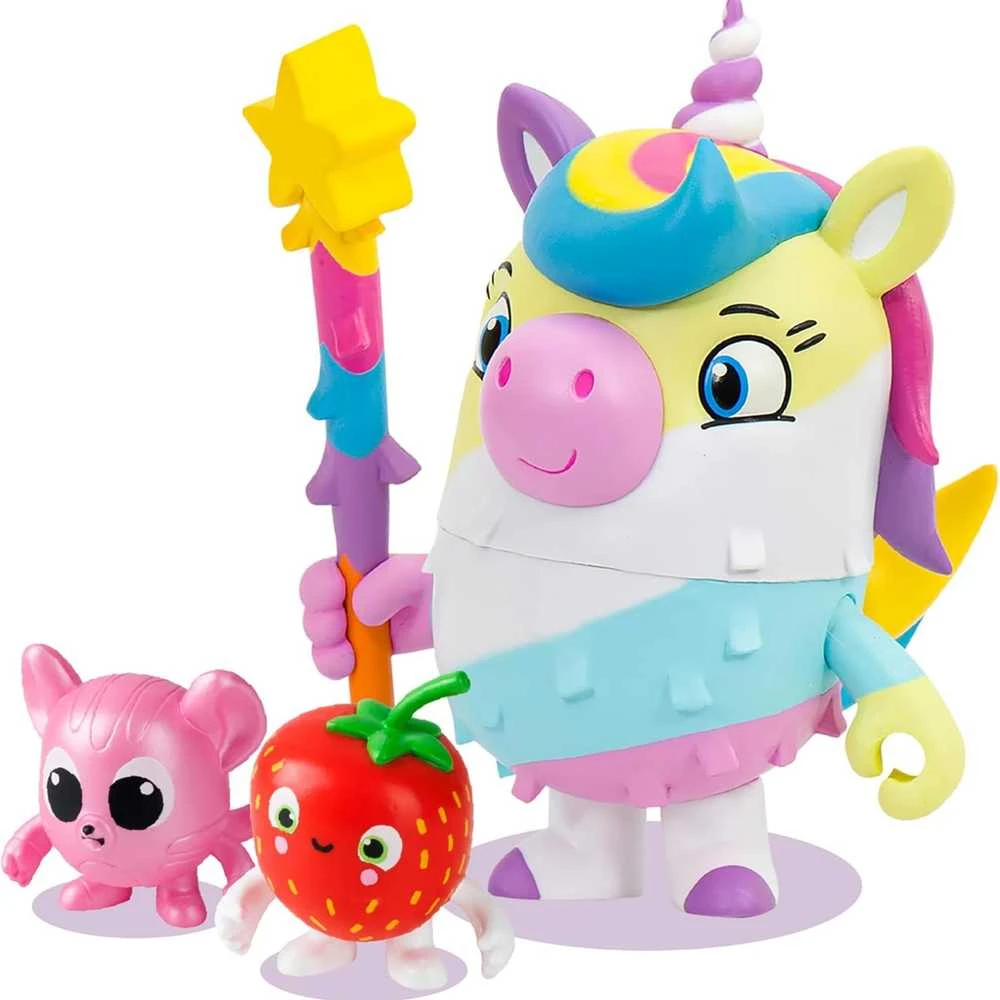 Pinjatos rinkinys „SmashLings Pinata Unicorn Luna“ + 2 figūrėlės