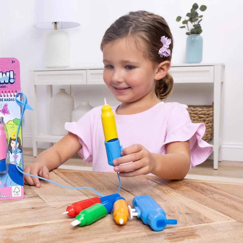 Vandeninių rašiklių ir purkštuvo rinkinys Vanduo WOW! Pen Pack 4 vnt.