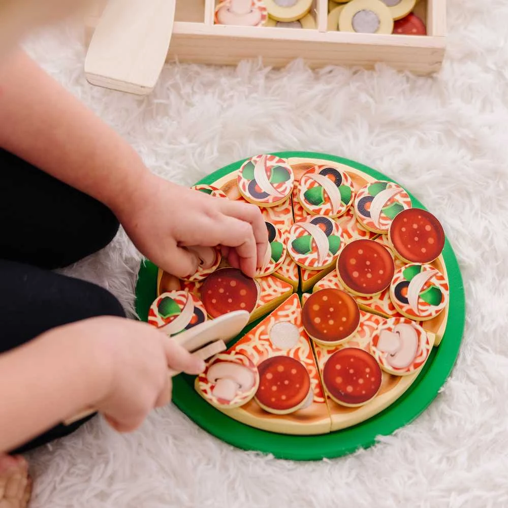 MELISSA & DOUG žaidimų rinkinys Picos vakarėlis