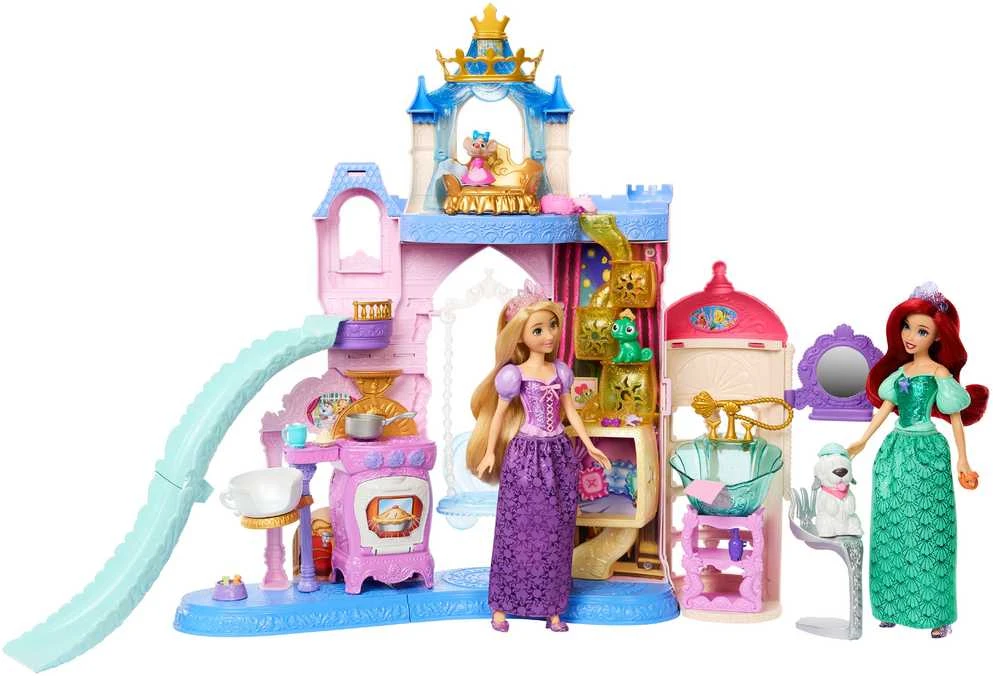 Mattel Lėlių namas Disney Princess gyvūnėlių rūmai