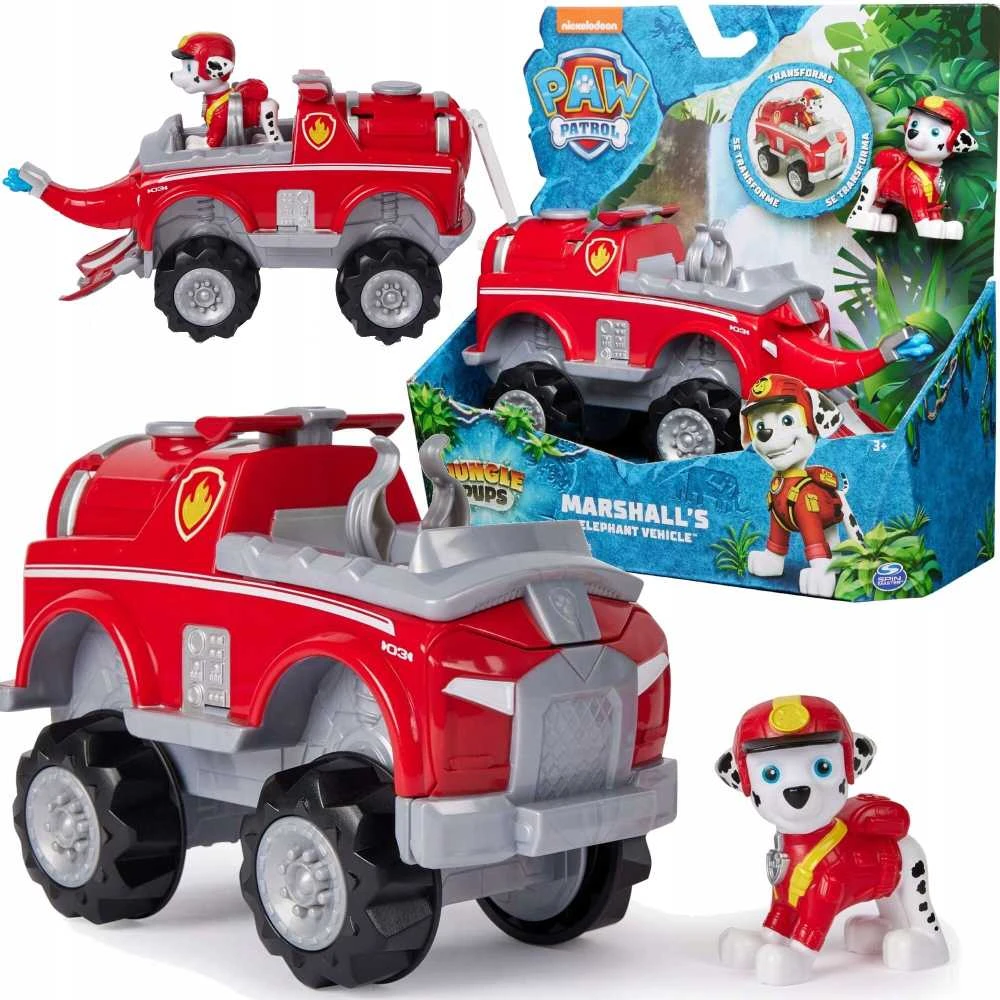 Ryhma Hau Spin Master PAW PATROL transporto priemonė Jungle Pups Marshall, 6067759