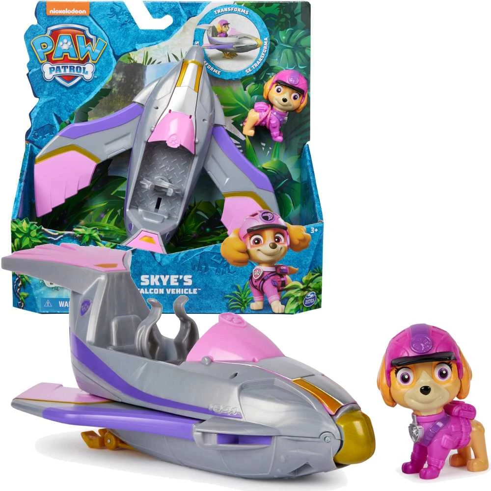 Spin Master PAW PATROL transporto priemonė Jungle Pups Skye, 6067760
