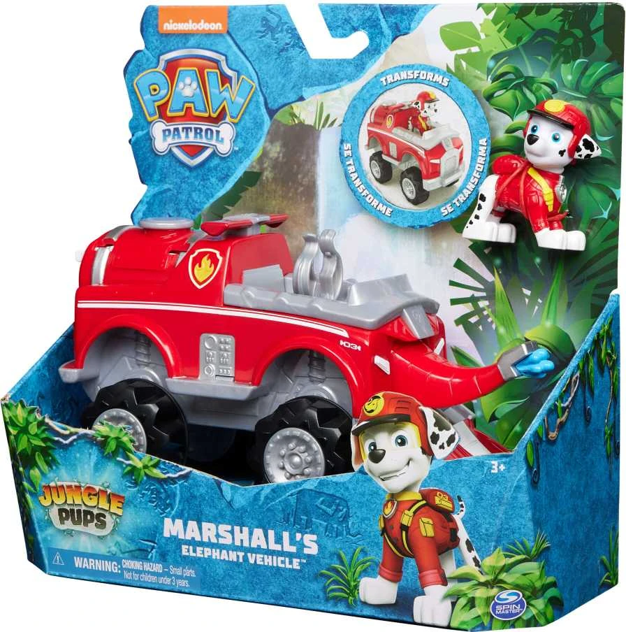 Ryhma Hau Spin Master PAW PATROL transporto priemonė Jungle Pups Marshall, 6067759