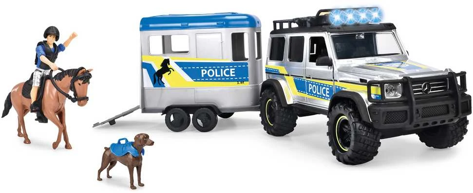SIMBA *****Dickie SOS komplektas Policja konna 40cm 371-7007