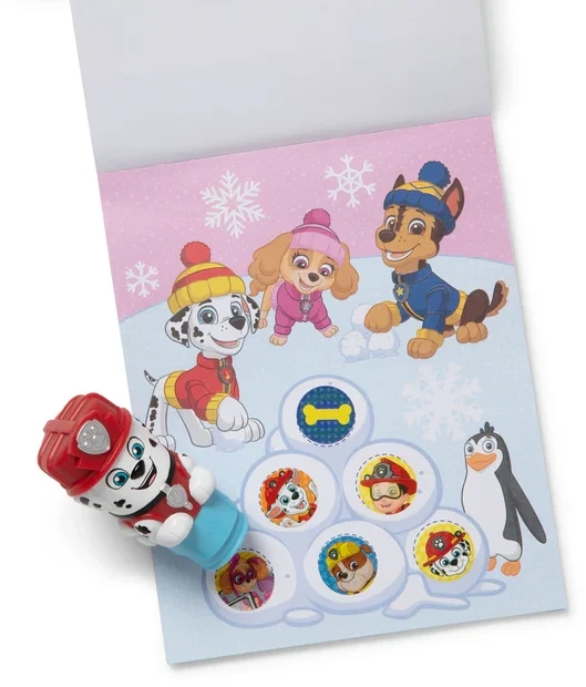Spin Master MELISSA & DOUG STICKER WOW! Veiklos knygelė „Šunytis patrulis Marshall“