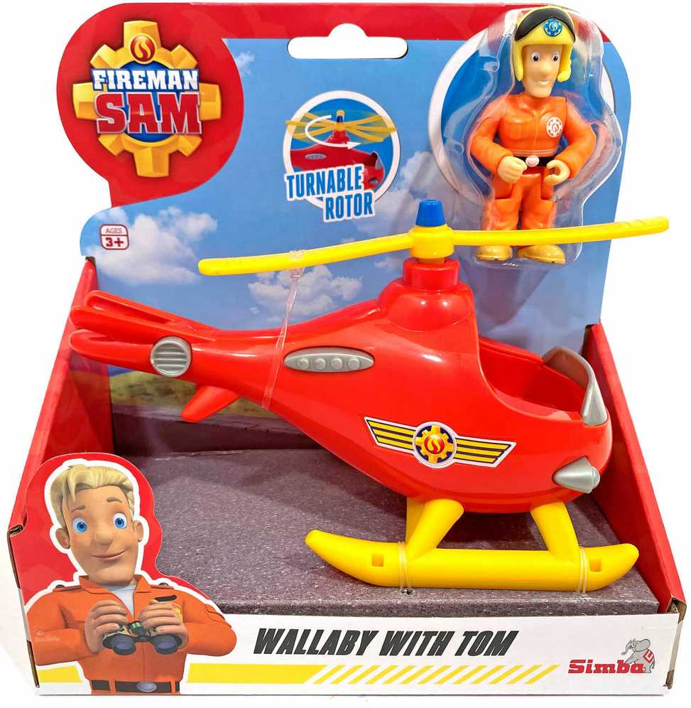„Simba“ ugniagesių sraigtasparnio „Wallaby Mini“ figūrėlė