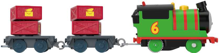Fisher Price Rinkinys Tomas ir draugai Pašto pristatymas Petro lokomotyvas su diskais ir vikšrais